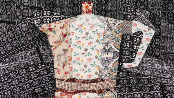 Heinz Gerber | Textil-Collagen & Zeichnungen